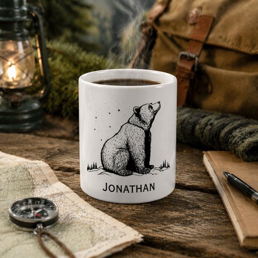 Wildernis Monogram  Koffiemok
