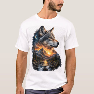 Wildernis Natuur Kunst T-shirt