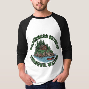 Wildernis Retreat Rustige Wateren T-shirt