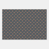  wildernis Sunset Mandala Art Deco Fans Inpakpapier Vel (Voorkant 3)