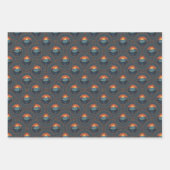  wildernis Sunset Mandala Art Deco Fans Inpakpapier Vel (Voorkant)