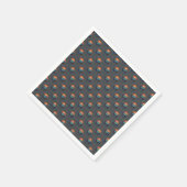 wildernis Sunset Mandala Art Deco Fans Servet (Hoek)