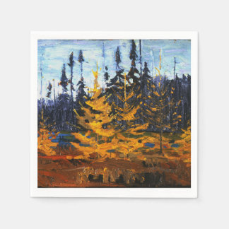 wildernis Tom Thomson Tamaracks Servet
