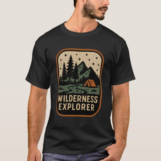 Wildernis Verkenner T-shirt (Voorkant)