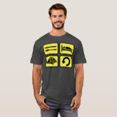 wilderniskampen dagelijkse herhaling jongen t-shirt (Voorkant volledig)