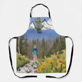 wilderniswandeling schort (Voorkant)