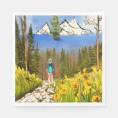 wilderniswandeling servet (Voorkant)