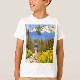 wilderniswandeling t-shirt