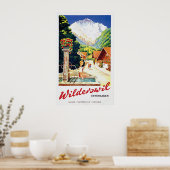 Wilderswil village, Interlaken, Zwitserland Poster (Keuken)