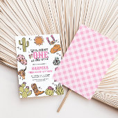 Wildest in het Westen eerste rodeo verjaardag Kaart