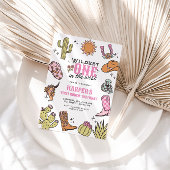 Wildest in het Westen eerste rodeo verjaardag Kaart