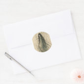 Wildewilg Geest Vrouw Verschijning Sticker (Envelop)