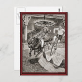  wildfietsenrace briefkaart (Voorkant / Achterkant)