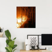 Wildfire Blaze Poster (Thuiskantoor)