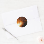 Wildfire Blaze Ronde Sticker (Envelop)