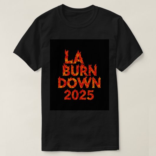 Wildfire Los Angeles LA Rising: Stronger Than Ever T-shirt (Design voorkant)