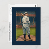 Wildfire Schulte, Chicago Cubs, 1911 Briefkaart (Voorkant / Achterkant)