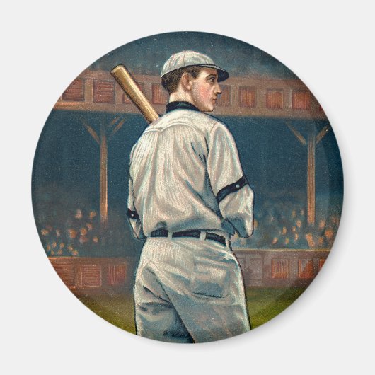 Wildfire Schulte, Chicago Cubs, 1911 Magneet (Voorkant)