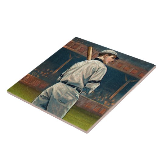 Wildfire Schulte, Chicago Cubs, 1911 Tegeltje (Zijkant)