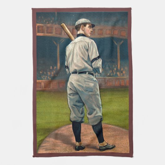 Wildfire Schulte, Chicago Cubs, 1911 Theedoek (Verticaal)