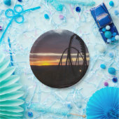 Wildfire Sunset Papieren Bordje (Feest)