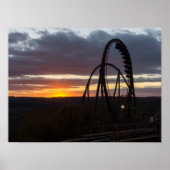 Wildfire Sunset Poster (Voorkant)