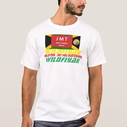WILDFIYAH JMT Heren Basic T-Shirt (Voorkant)