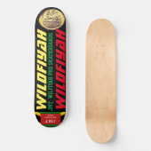 WILDFIYAH JMT OFFICIEEL (C) 8 1/4" Skateboard Deck (Voorkant)