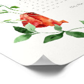 Wildflower 2024 Volledig Jaar Motivatie Kalender Poster (Hoek)