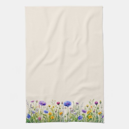 Wildflower 3 keukenhanddoeken (Verticaal)