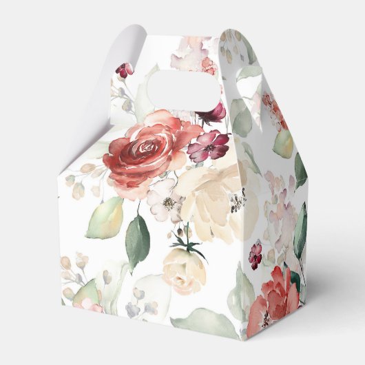 Wildflower 7e verjaardag bedankdoosjes (Achterkant)