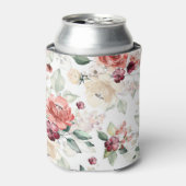 Wildflower 7e verjaardag blikjeskoeler (Blikje Voorkant)