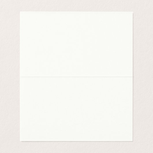 Wildflower Aangepaste Tabelnummertenten Kaart (Binnenkant ongevouwen)