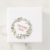 Wildflower Aardbei Summer Dank u Baby shower Bedankjes Labels (In situ)