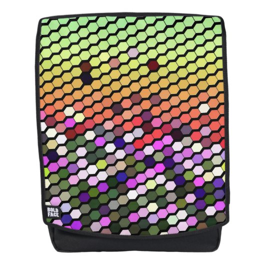 WILDFLOWER ABSTRACT RUGTASSEN (Voorkant)