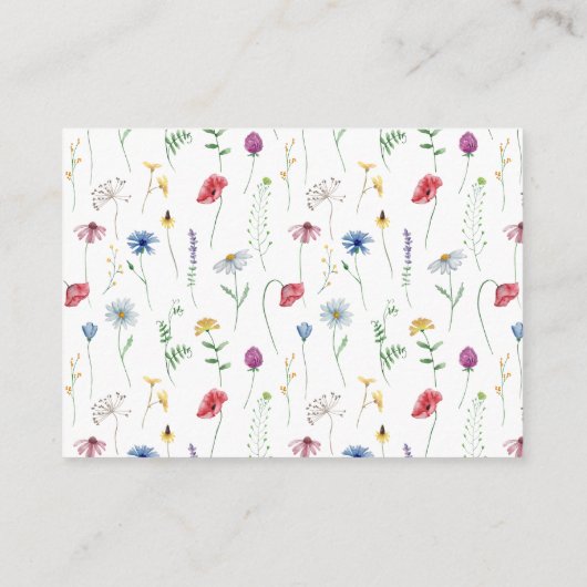 Wildflower Advies Afstuderen Informatiekaartje (Achterkant)