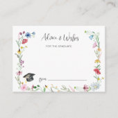 Wildflower Advies Afstuderen Informatiekaartje (Voorkant)