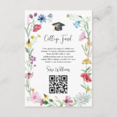 Wildflower Afstuderen college fonds Informatiekaartje (Voorkant)