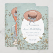 Wildflower Anne van Green Gables Verjaardag Kaart (Voorkant / Achterkant)