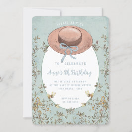Wildflower Anne van Green Gables Verjaardag Kaart