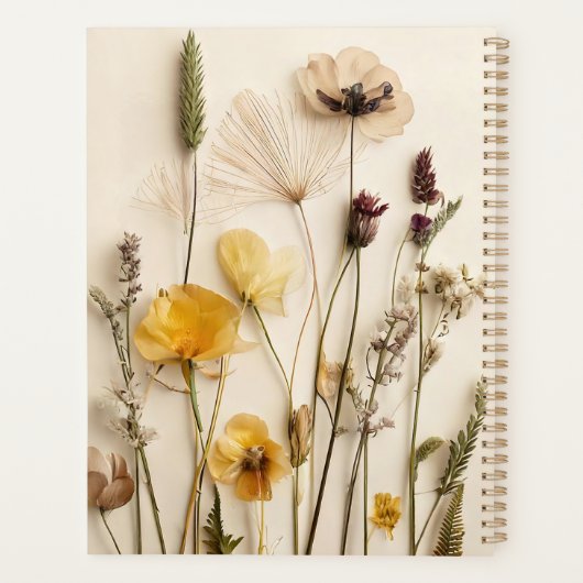 Wildflower Arrangement Multomap Planner (Achterkant)