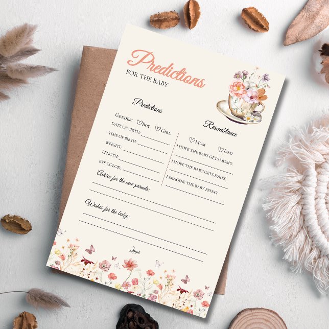 Wildflower baby brouwt theefeest Voorspelling (Creator heeft geüpload)