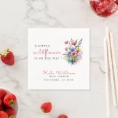 Wildflower baby in bloei Papier Servet (Insitu)