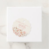 Wildflower Baby in Bloom Baby shower Bedankt Bedankjes Labels (In situ)
