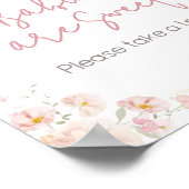 Wildflower Baby in Bloom Baby's zijn zoet Poster (Hoek)