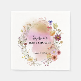 Wildflower Baby in Bloom Cocktail Servet