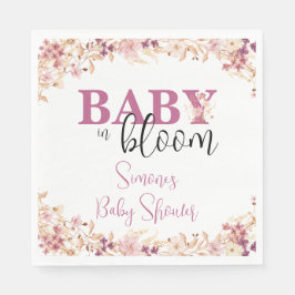 Wildflower Baby in Bloom Servetten