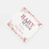 Wildflower Baby in Bloom Servetten (Hoek)