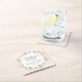 Wildflower Baby nippen en zien Kartonnen Onderzetters (Insitu)