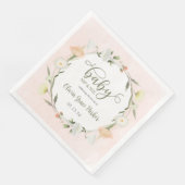 Wildflower Baby nippen en zien Servet (Hoek)